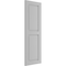 Ekena Millwork True Fit PVC Two Equal Raised Panel Shutters, Primed, 12"W x 42"H TFP101RPF12X042PR - alternate 3